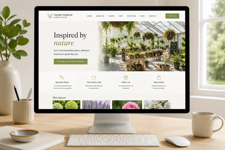 A premium website built for a countryside business